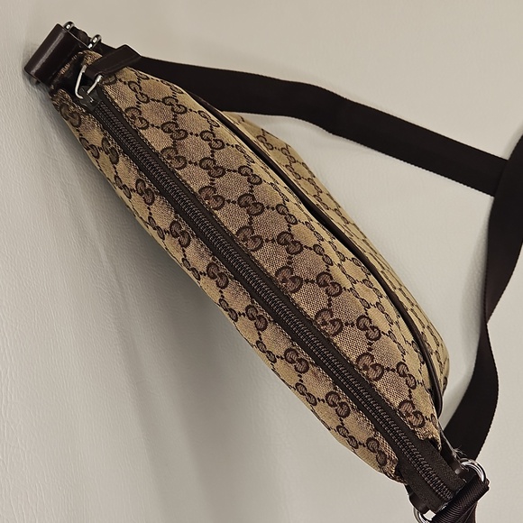 Authentic Gucci Monogram Classic Crossbody Handbag Purse Authentic - Picture 3 of 16